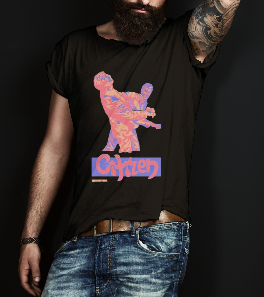 Citizen Fight Beat Retro Martial Arts Duo T-Shirt