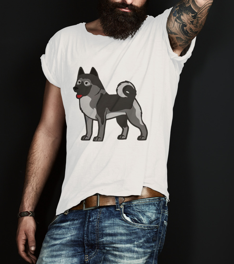 General Freya Organa The Norwegian Elkhound Puppy Dog T-Shirt