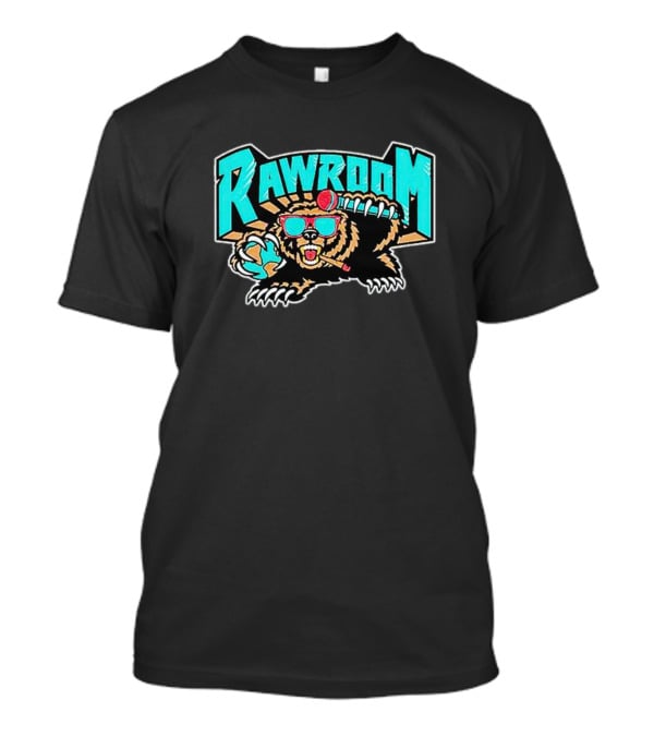 Raw Room Bear Claw Sunglasses And Baseball Cap T-Shirt