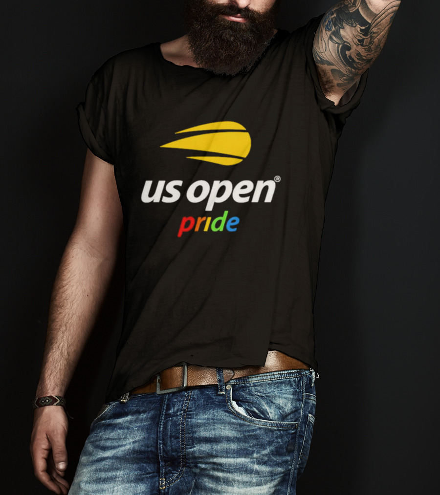 Us Open Pride Rainbow Tennis Ball T-Shirt