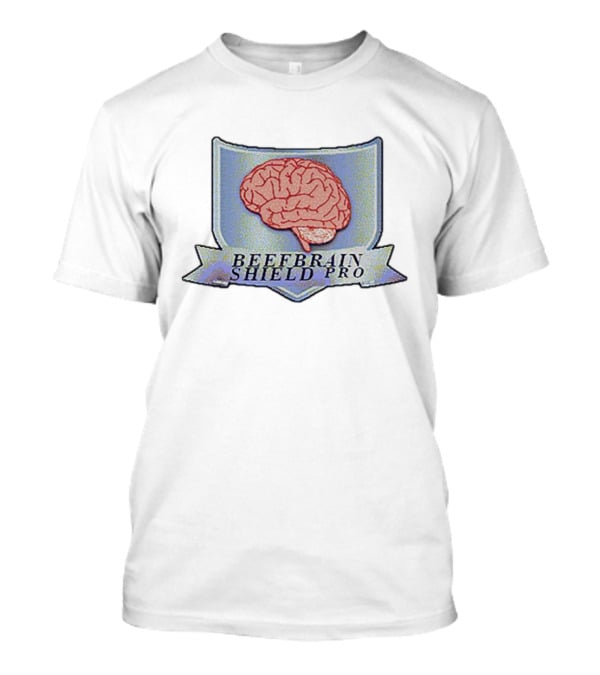 Hypnospace Outlaw Beefbrain Shield Pro Badge Crest T-Shirt