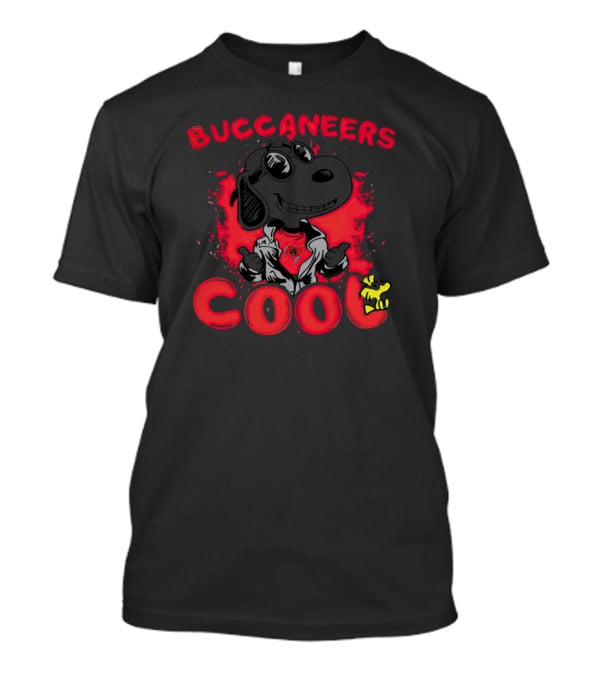 Buccaneers Snoopy And Woodstock Cool T-Shirt