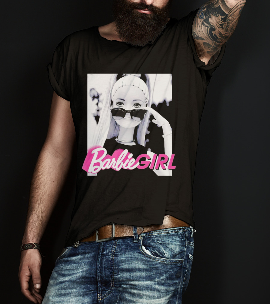 Barbie Girl Sunglasses Doll Iconic Fashion T-Shirt
