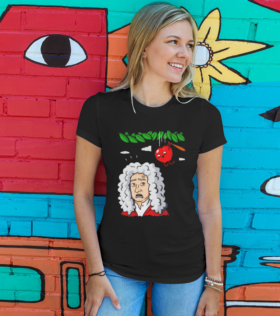 Extreme Gravity Apple Falling On Newton T-Shirt