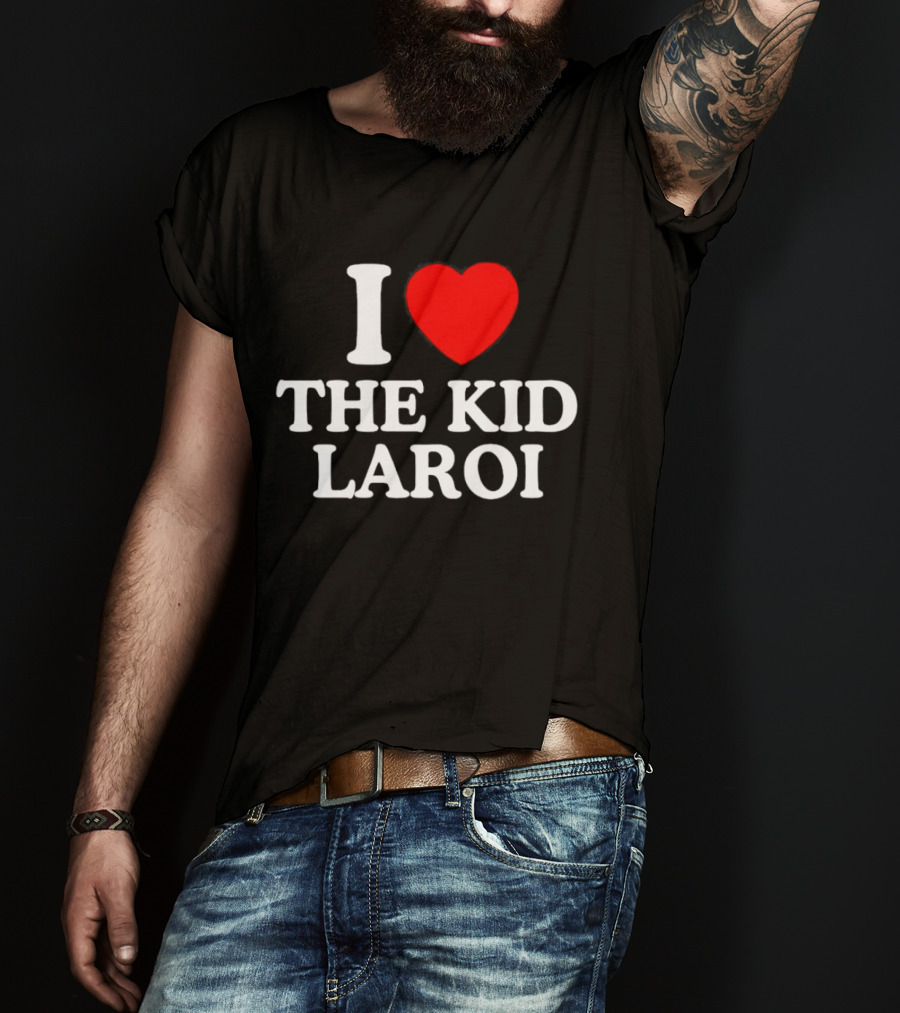 I Love The Kid Laroi Heart T-Shirt