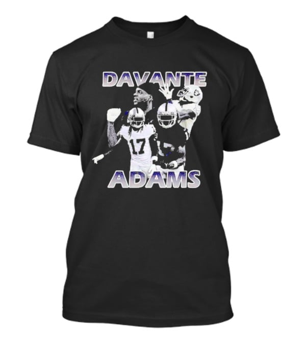 Davante Adams Raiders Football Collage 17 T-Shirt