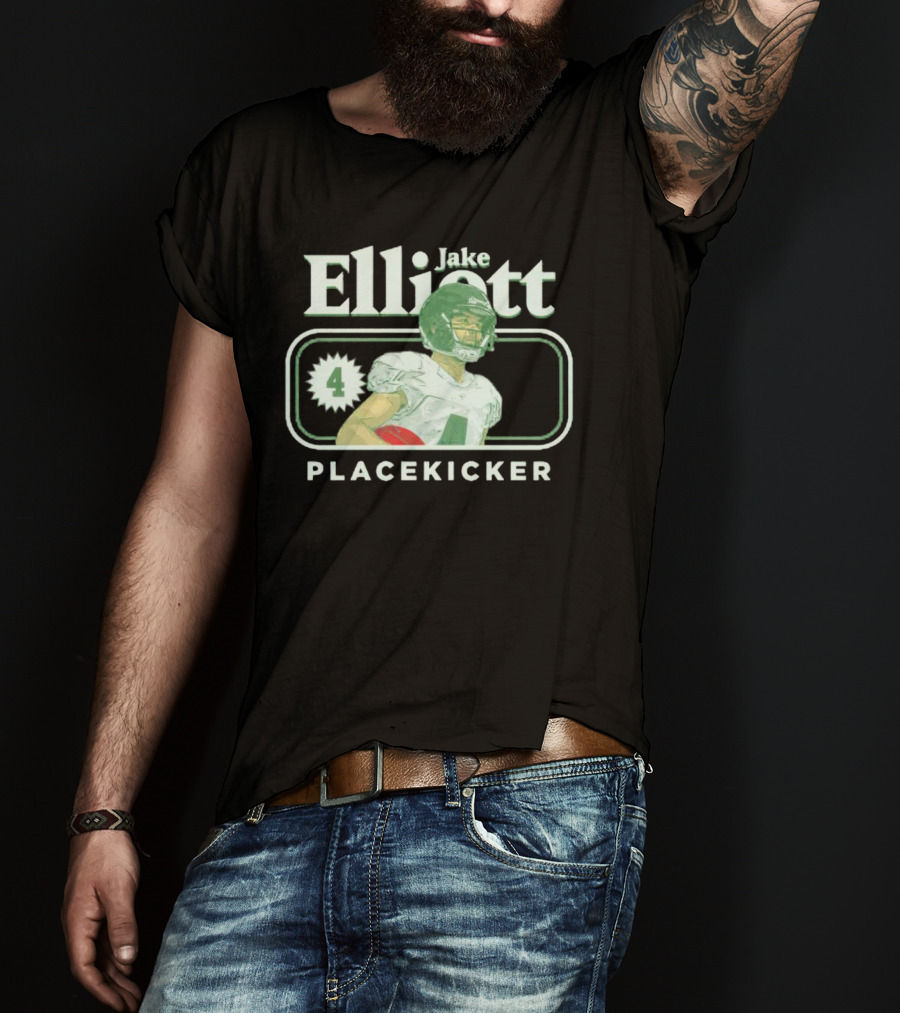 Jake Elliott 4 Philadelphia Placekicker T-Shirt