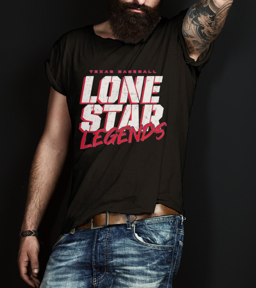 Texas Baseball Lone Star Legends T-Shirt