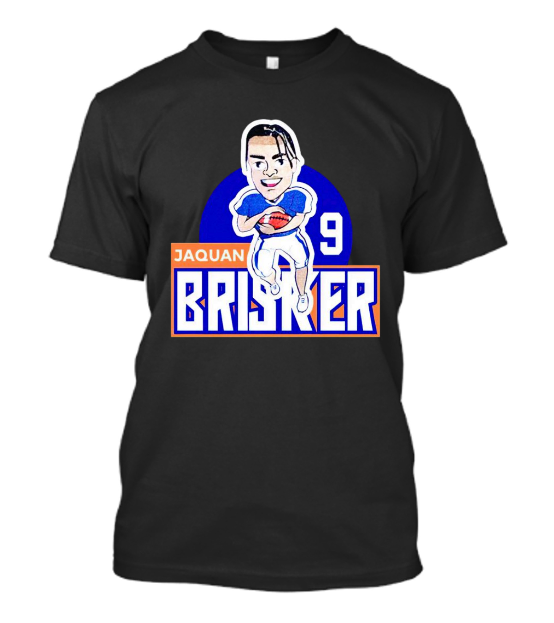 Jaquan Brisker 9 Football Caricature T-Shirt