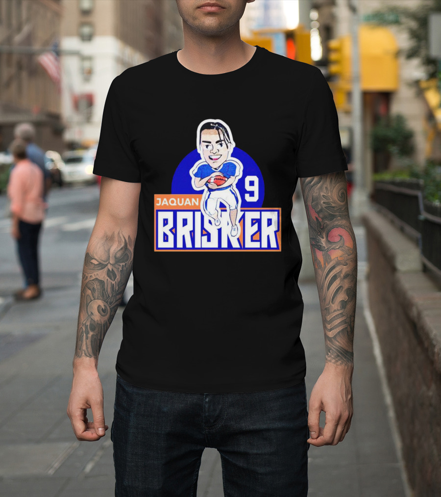 Jaquan Brisker 9 Football Caricature T-Shirt