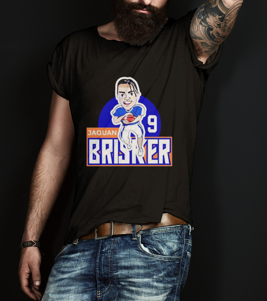 Jaquan Brisker 9 Football Caricature T-Shirt