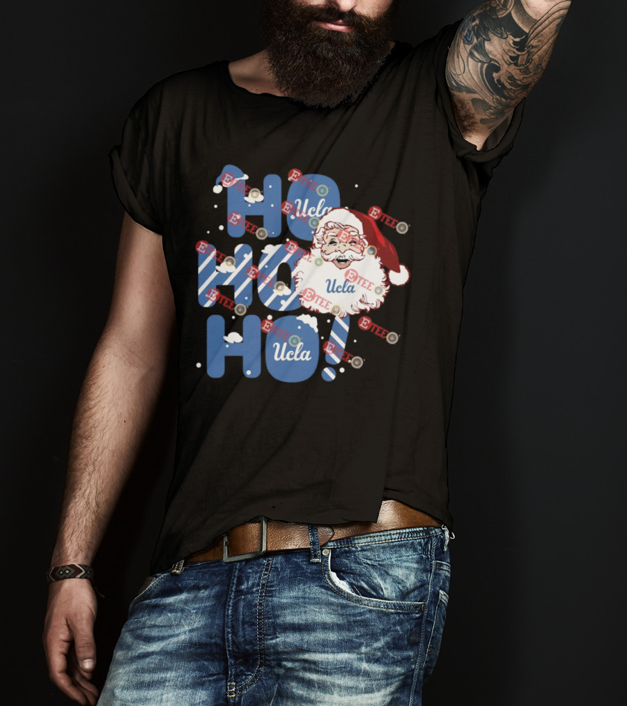 UCLA Ho Ho Ho Santa Claus Christmas T-Shirt