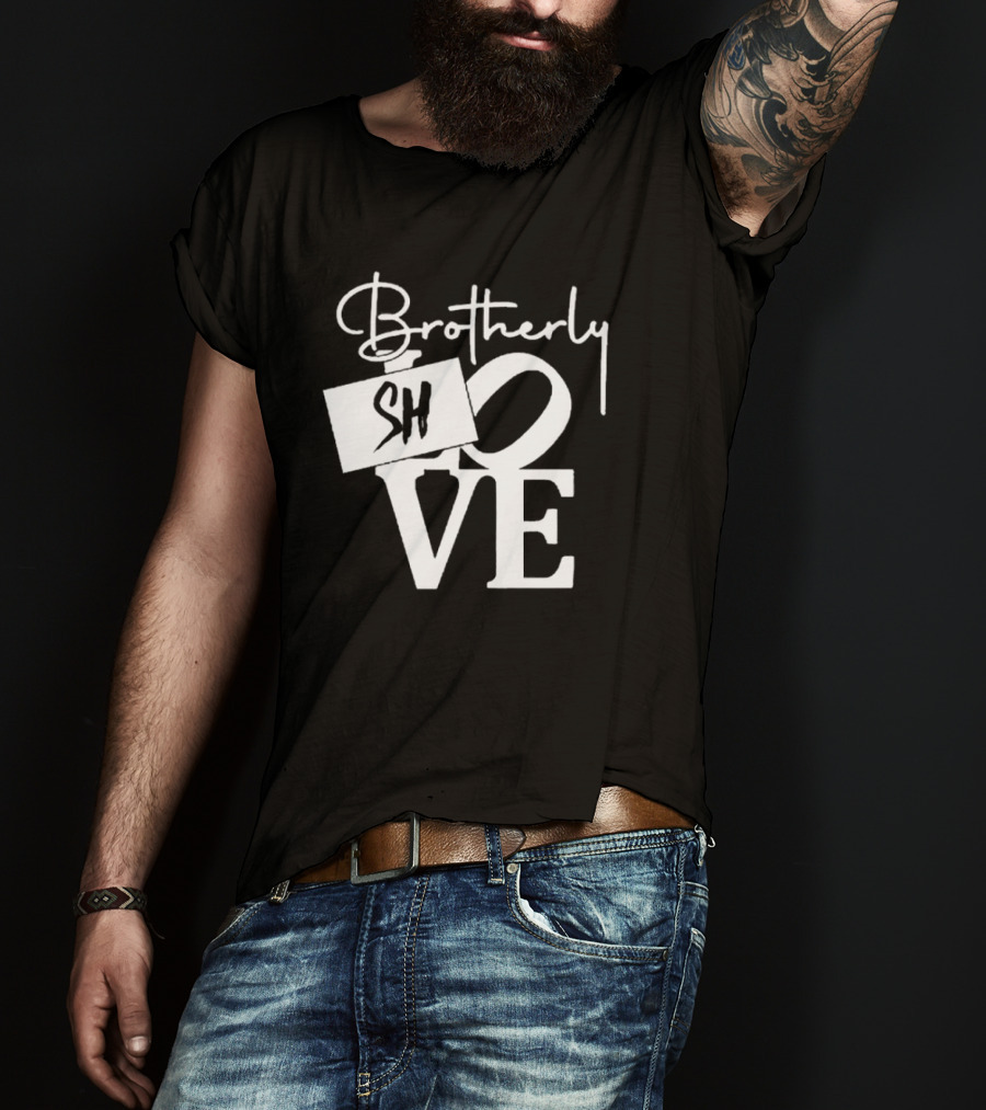 Brotherly Shove Love Philadelphia Football T-Shirt