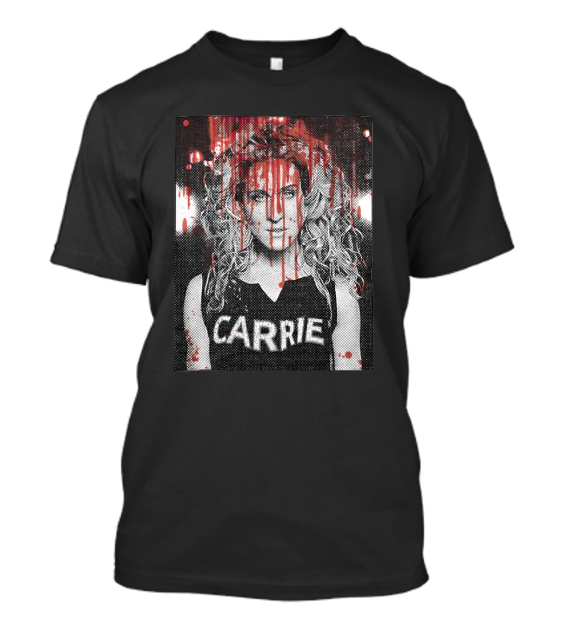 Carrie Horror Movie Blood Splatter T-Shirt