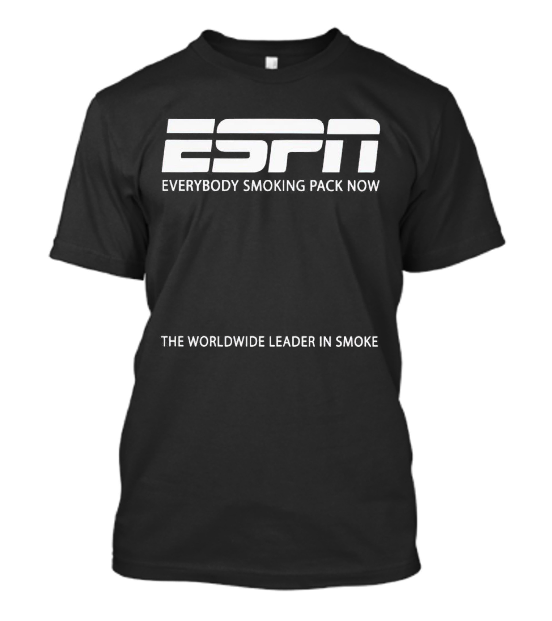 ESPN Everybody Smoking Pack Now The Worldwide Leader In Smoke T-Shirt