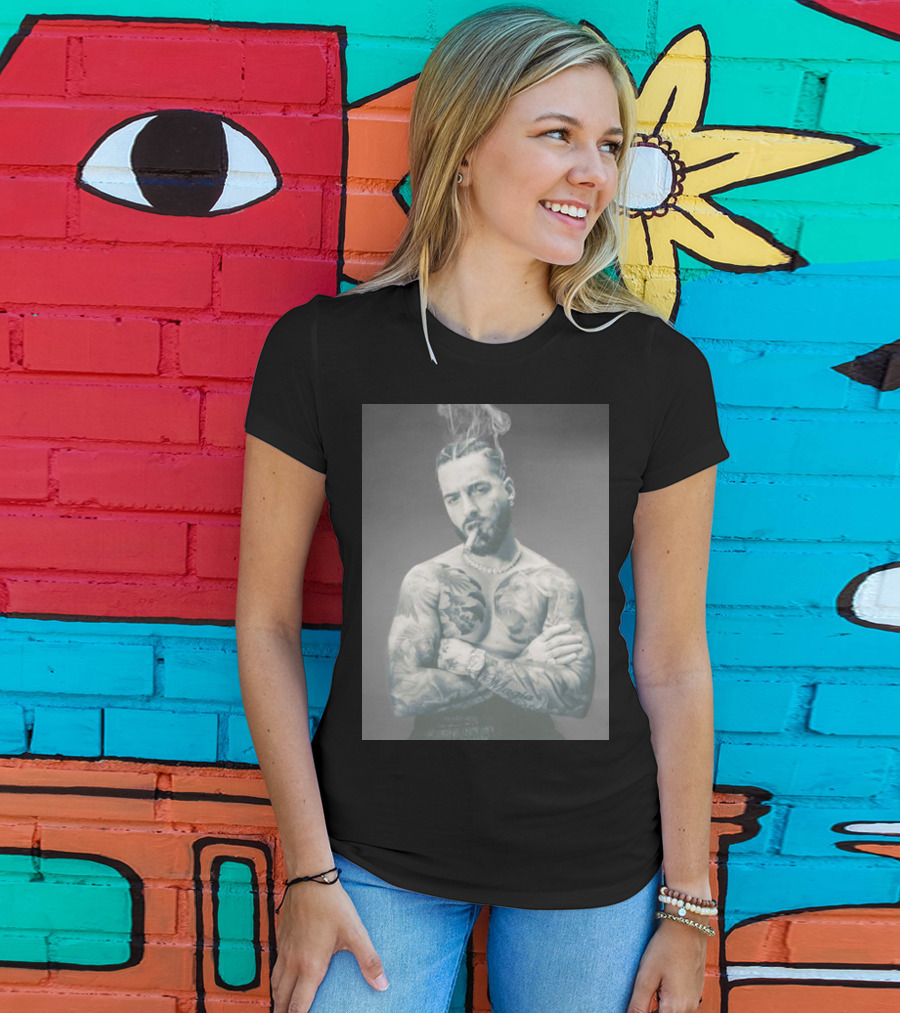 Maluma Don Juan Smoke Tattoo Tour T-Shirt