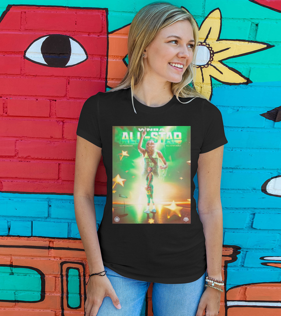 WNBA All-Star Ezi Magbegor All-Star Debut Seattle 13 T-Shirt