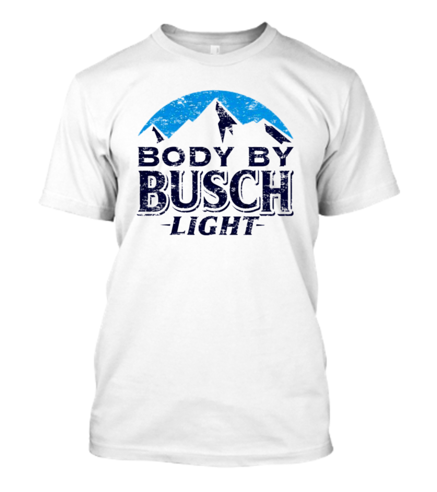 Body By Busch Light Blue Mountain T-Shirt