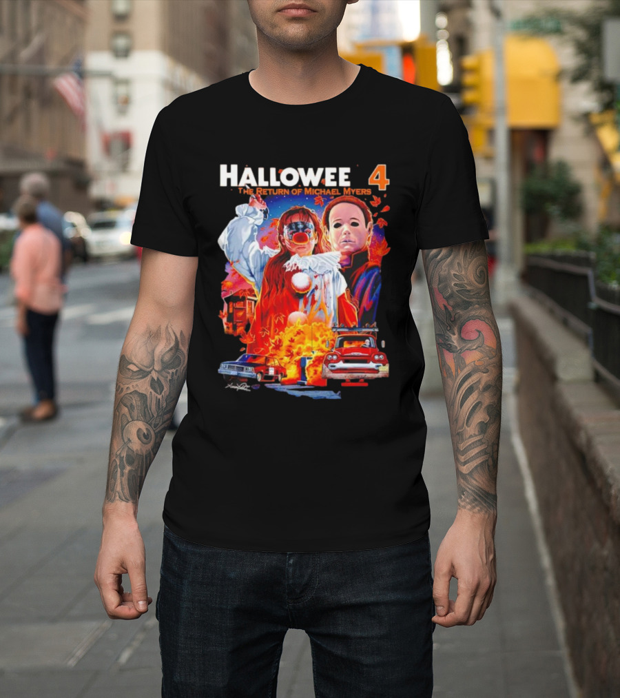 Halloween 4 The Return Of Michael Myers Cold Blood T-Shirt