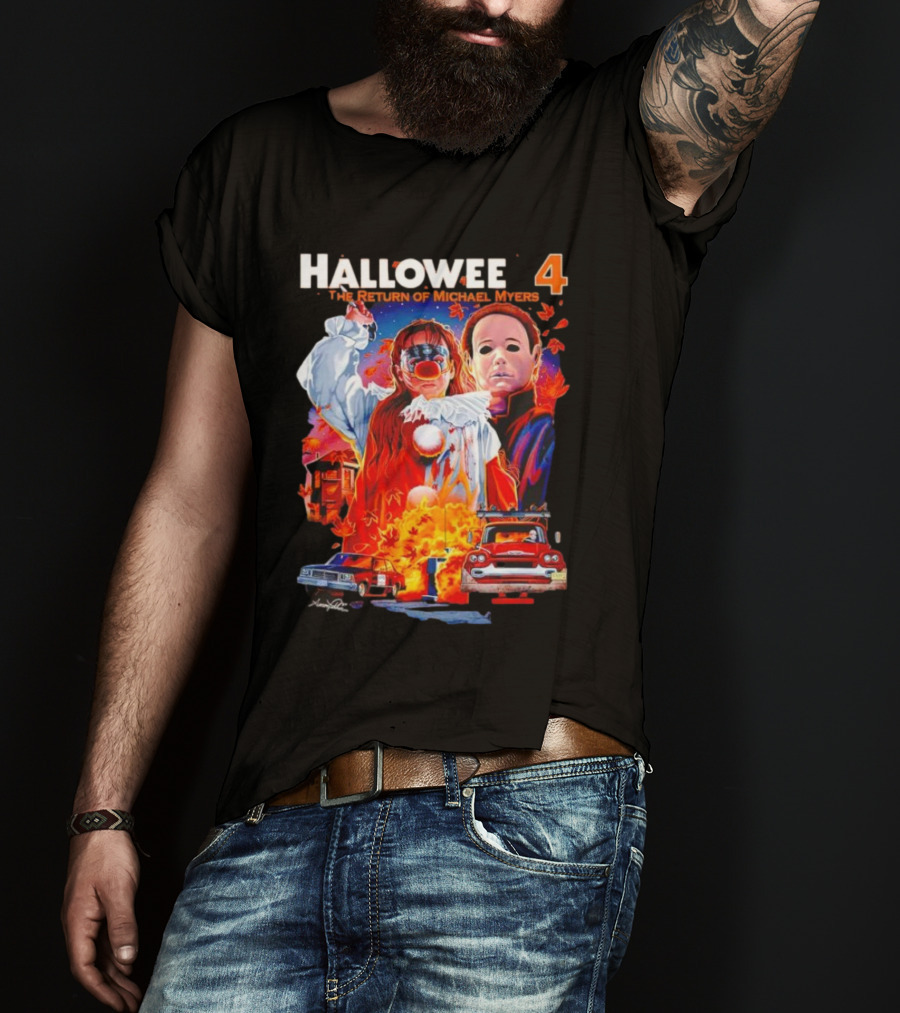 Halloween 4 The Return Of Michael Myers Cold Blood T-Shirt