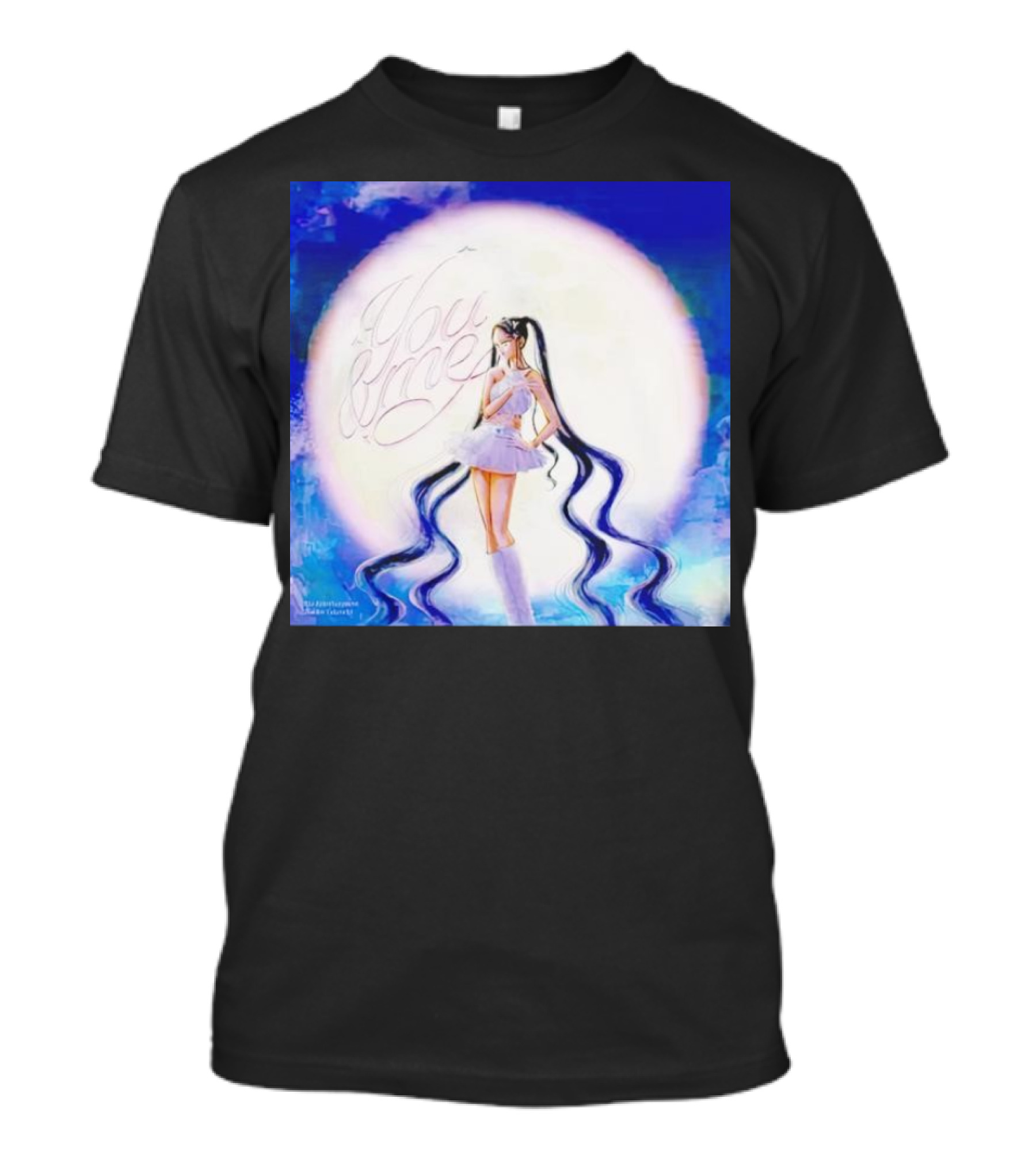 Jennie You And Me YG Entertainment Black Label T-Shirt