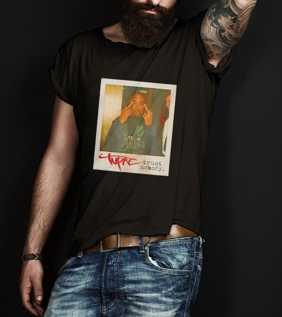 Tupac Polaroid Trust Nobody T-Shirt