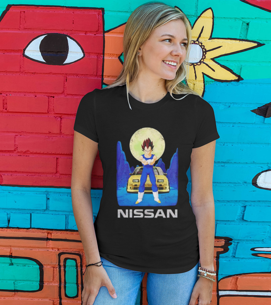 Nissan Vegeta Anime Classic Car Fusion T-Shirt