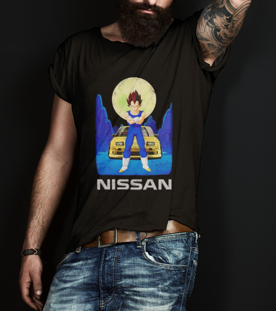 Nissan Vegeta Anime Classic Car Fusion T-Shirt