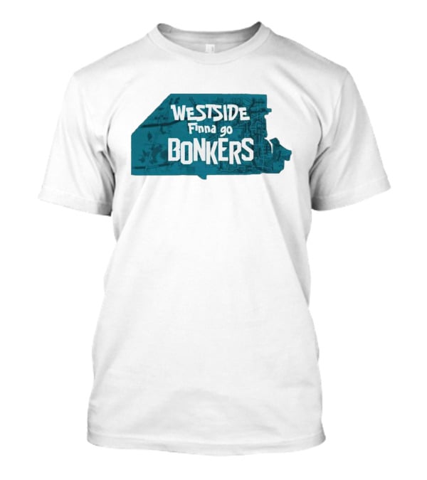 Westside Finna Go Bonkers Map T-Shirt