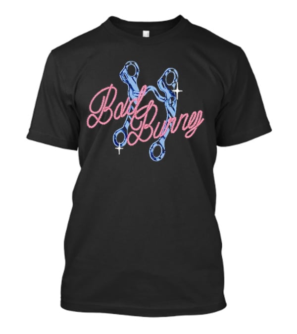 Bad Bunny Horsebit Sparkle T-Shirt