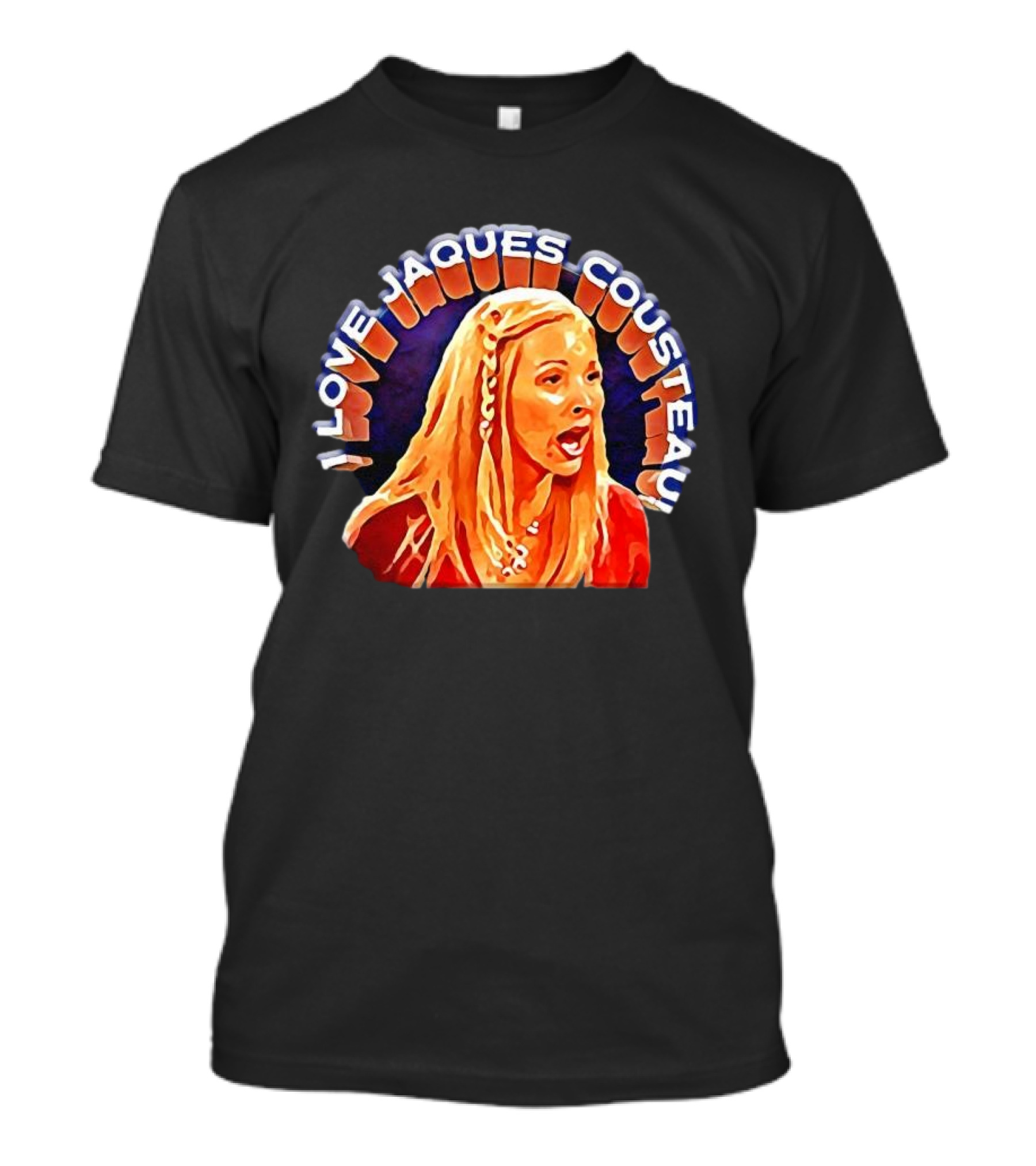 I Love Jaques Cousteau Phoebe Fan T-Shirt