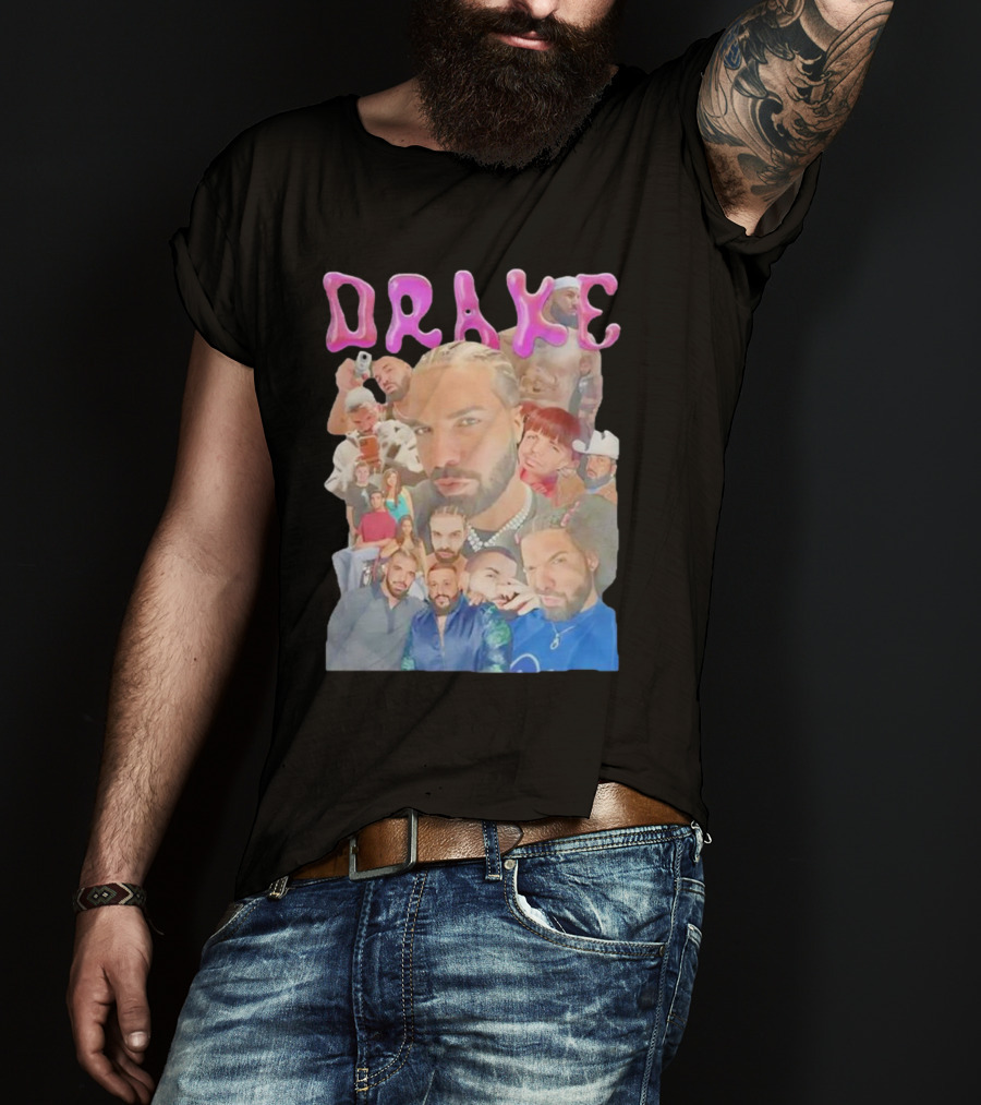 Drake Collage Bootleg Ubaru T-Shirt