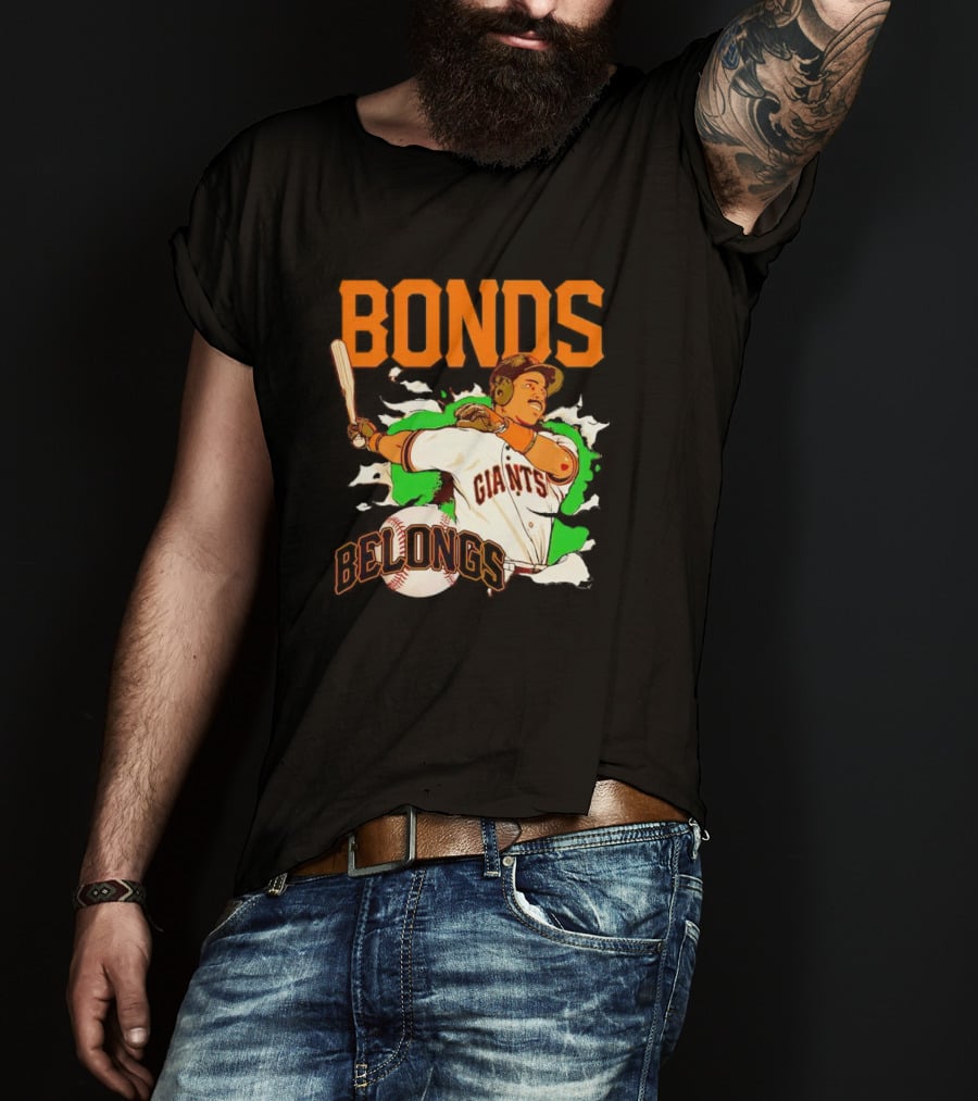 Bonds Giants Belongs T-Shirt