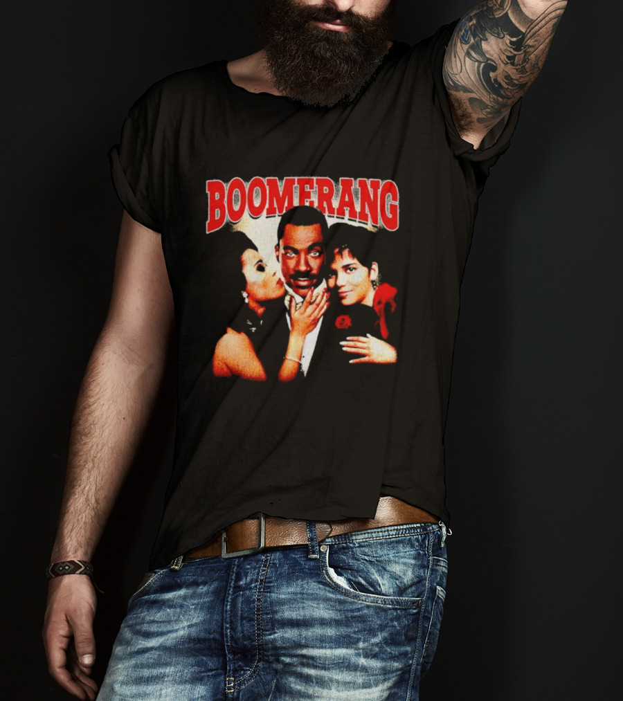 Boomerang Movie Vintage 90s Classic Comedy Trio T-Shirt