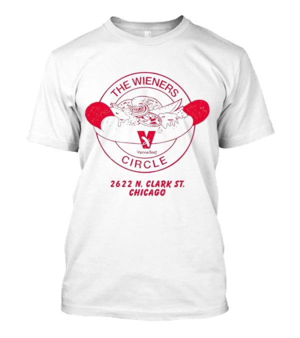 Jason Kelce Vienna Beef The Wieners Circle 2622 N Clark St Chicago T-Shirt