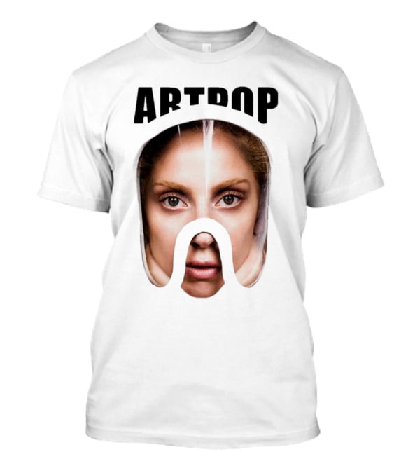 Lady Gaga Artpop Face Mask T-Shirt