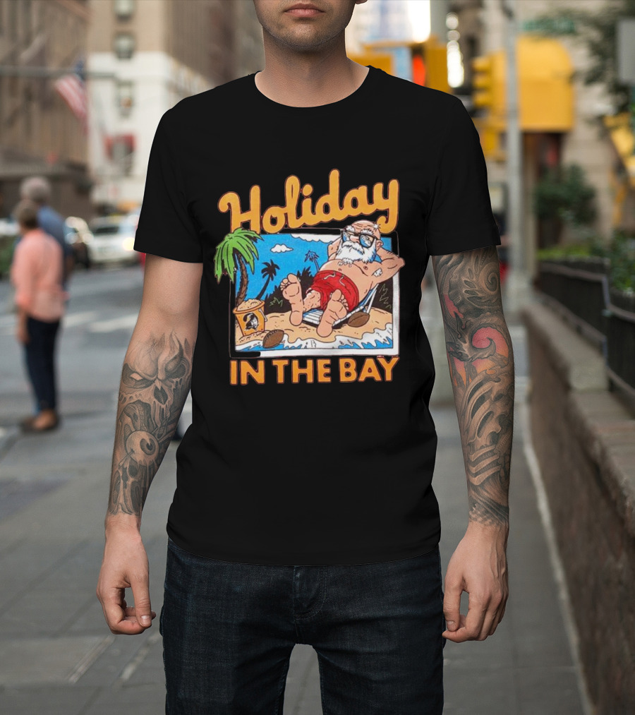 Holiday in the Bay Tampa Bay Buccaneers Christmas T-Shirt