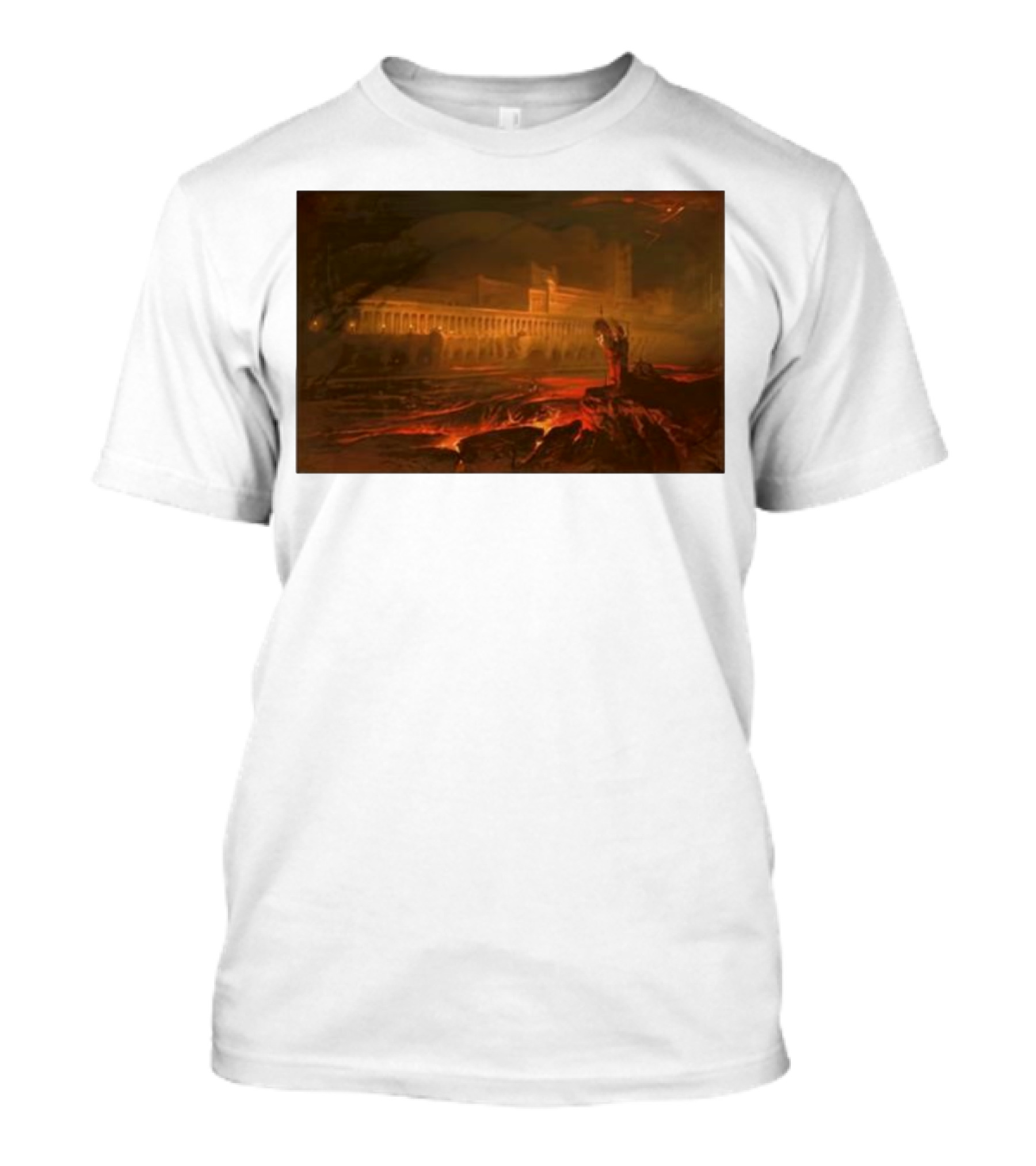 Birmingham John Martin Pandemonium Painting T-Shirt