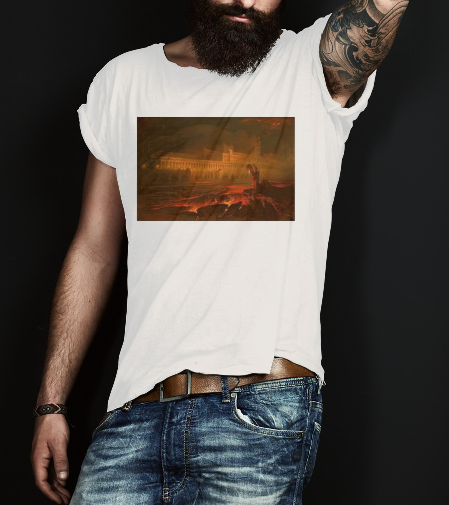 Birmingham John Martin Pandemonium Painting T-Shirt