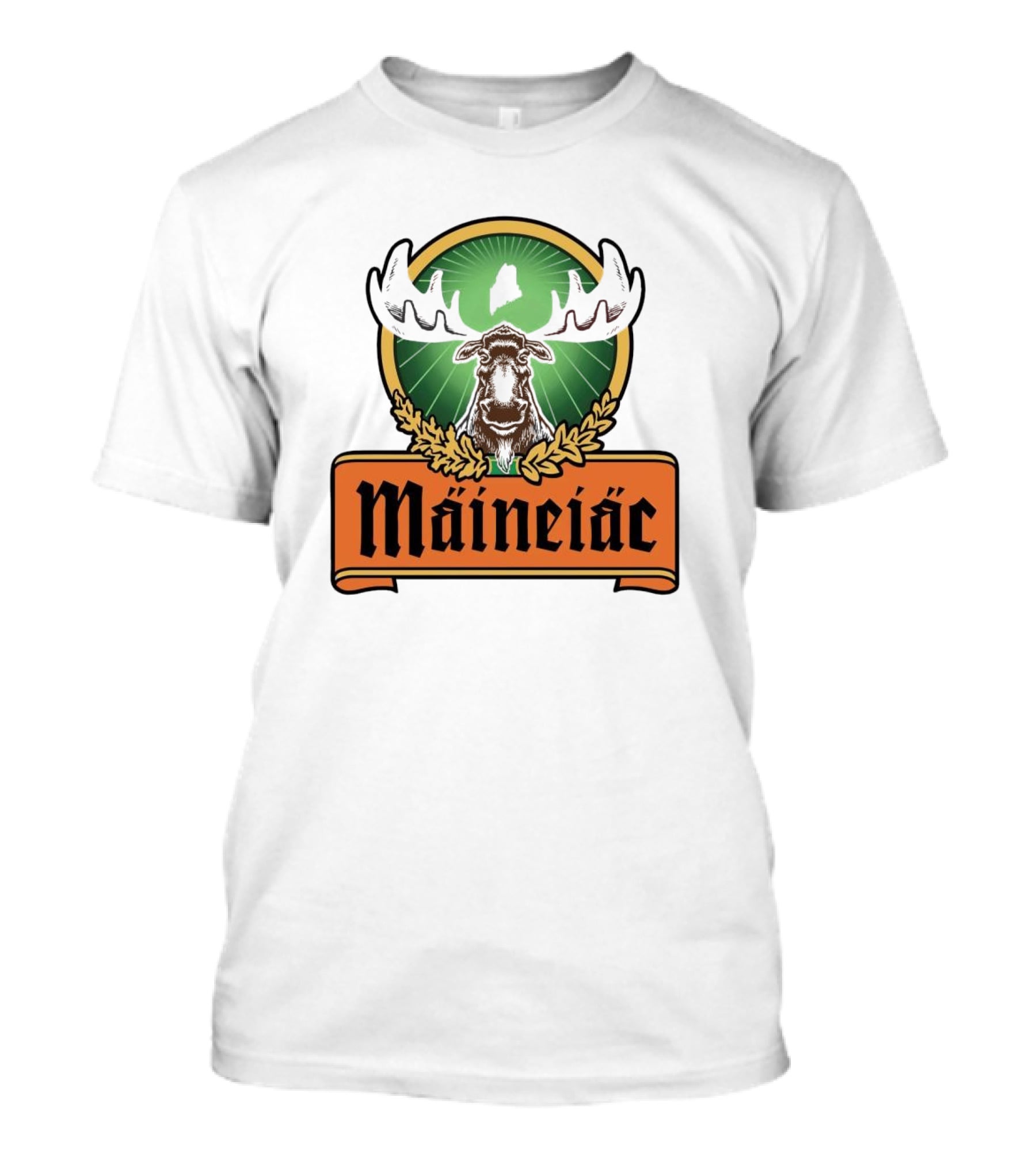 Jagermeister Maineiac Moose Maine T-Shirt