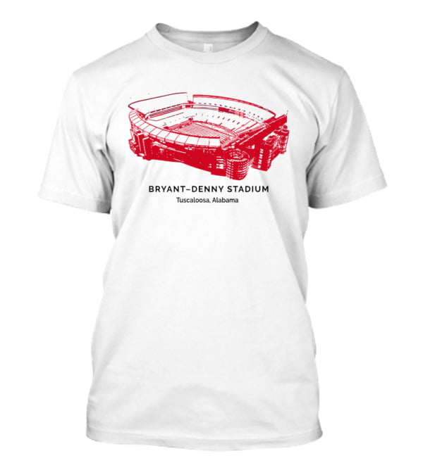 Bryant Denny Stadium Tuscaloosa Alabama NCAA T-Shirt