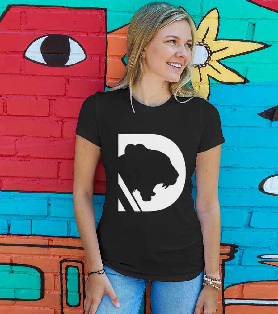 Florida Democrats Panther Logo With Letter D John Fetterman T-Shirt