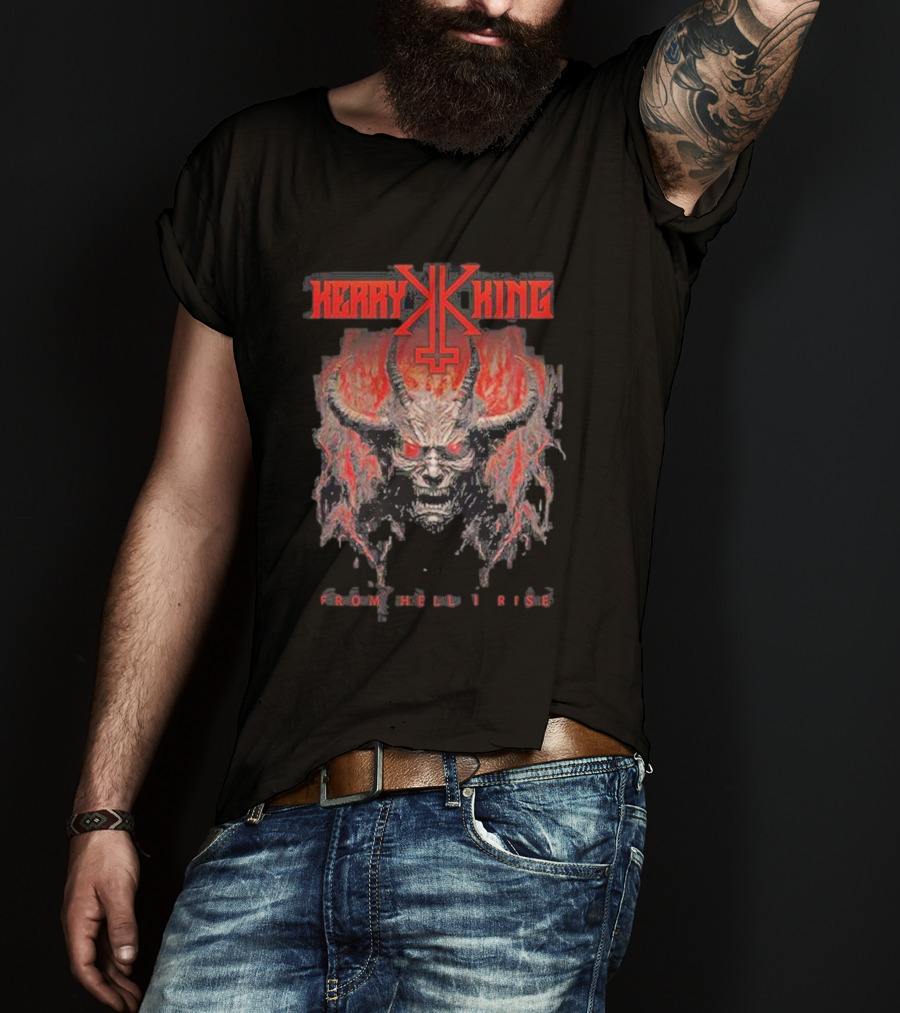 Kerry King From Hell I Rise Demon Head T-Shirt