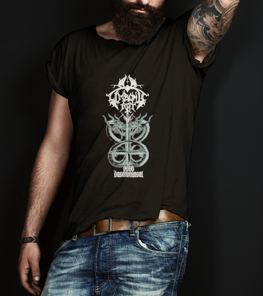 Limbonic Art Opus Daemoniacal Symbolic Serpentine Emblem T-Shirt