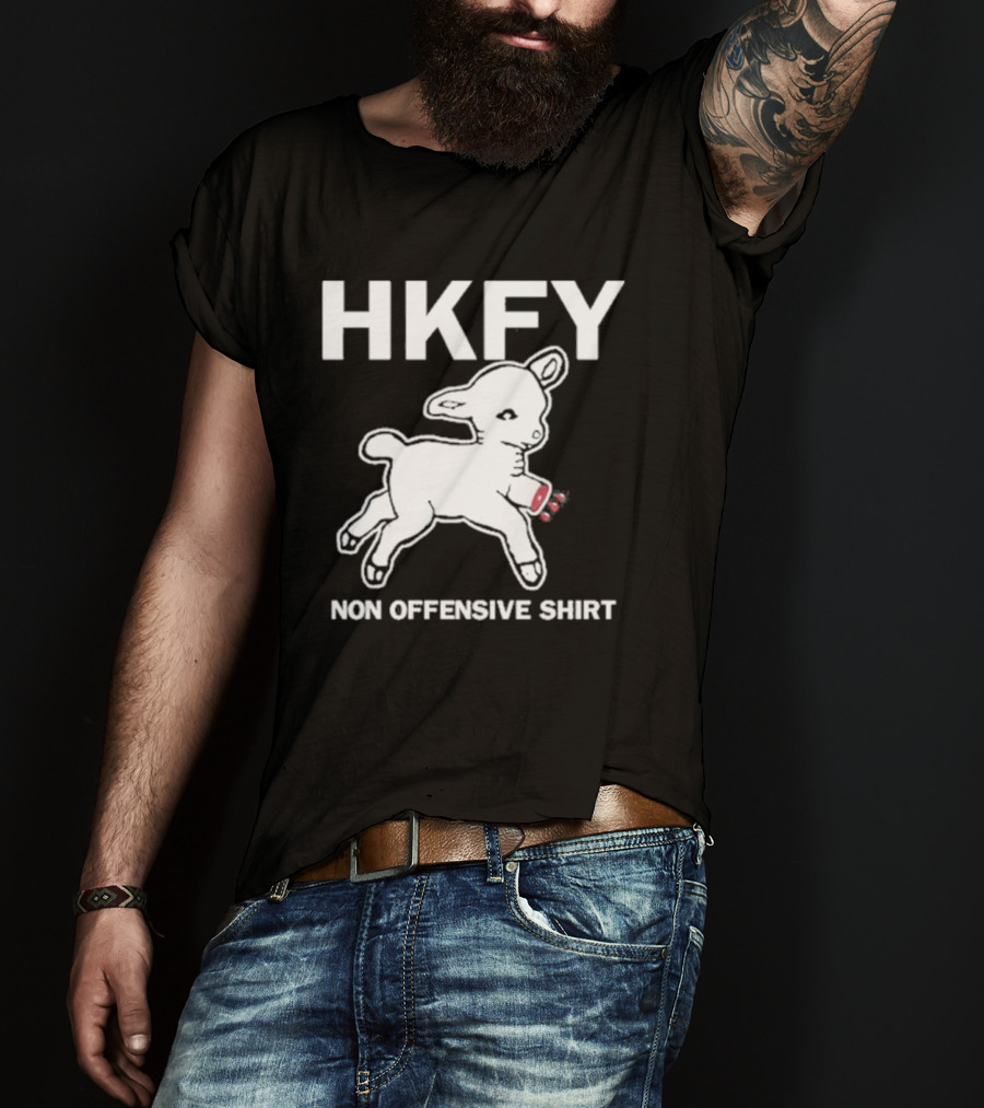 HKFY Non Offensive Shirt Cute Lamb With Sausages T-Shirt