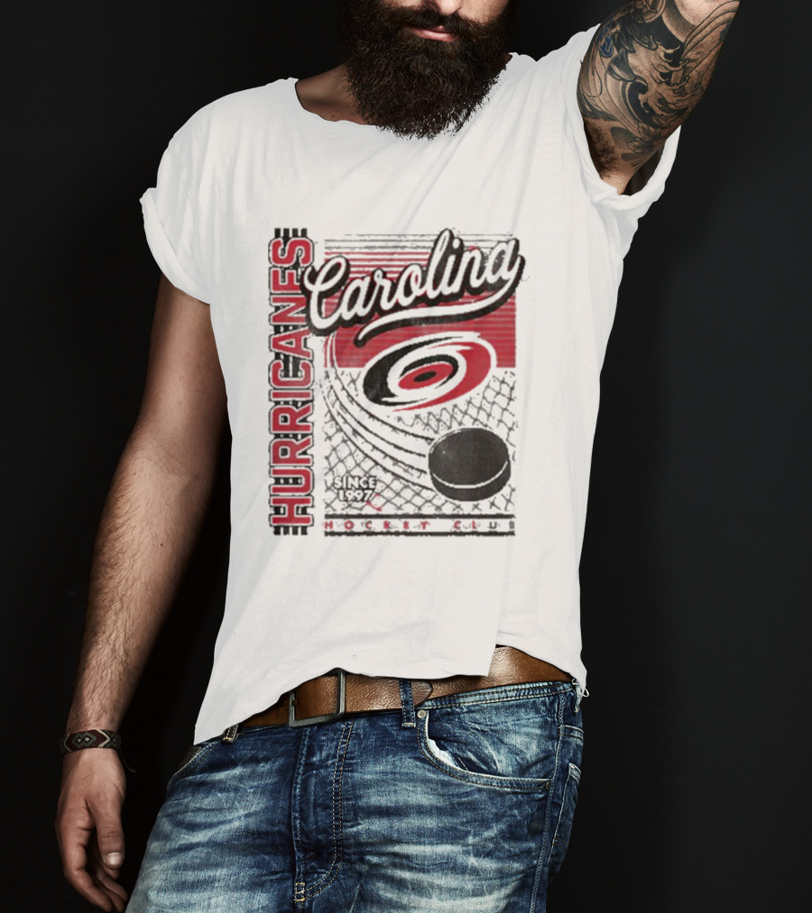 Hurricanes Carolina Hockey Club Since 1977 T-Shirt
