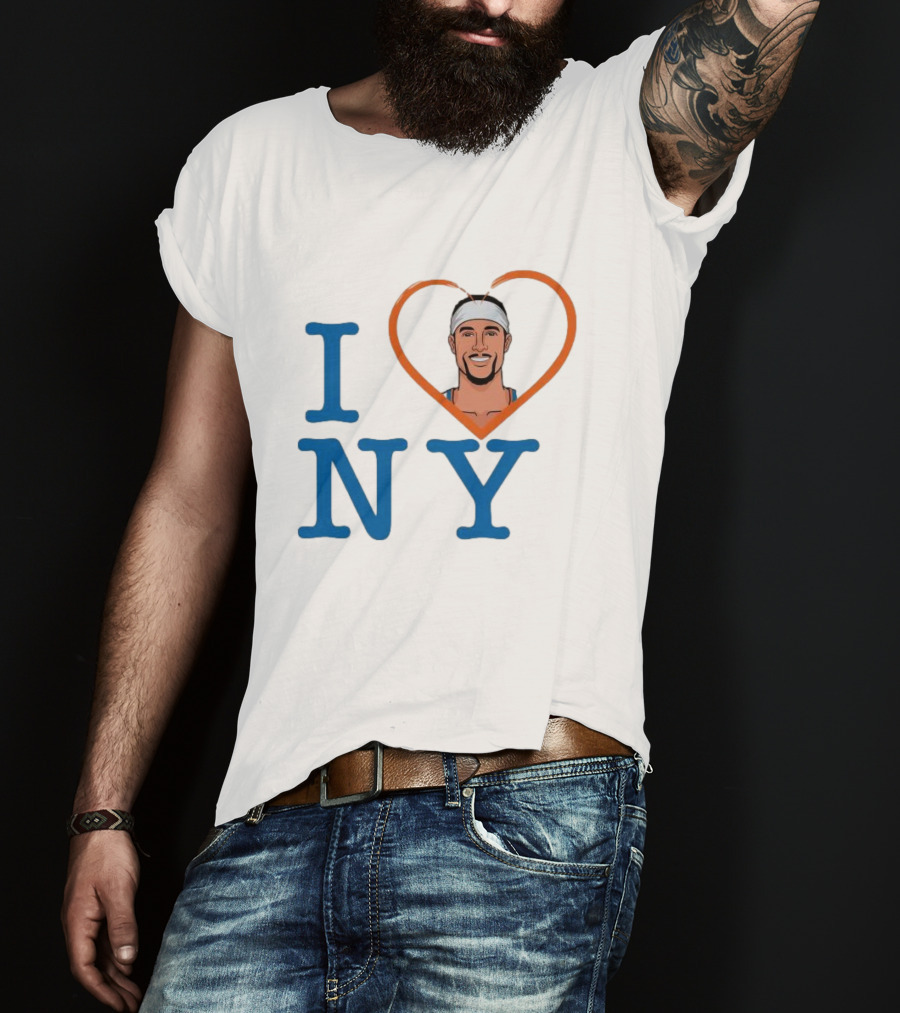 I Heart New York Knicks Basketball Player T-Shirt