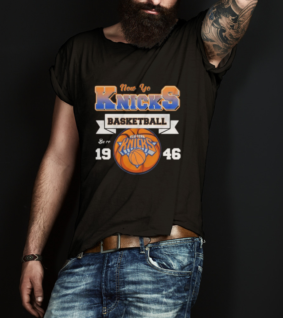 New York Knicks Basketball Since 1946 NBA T-Shirt