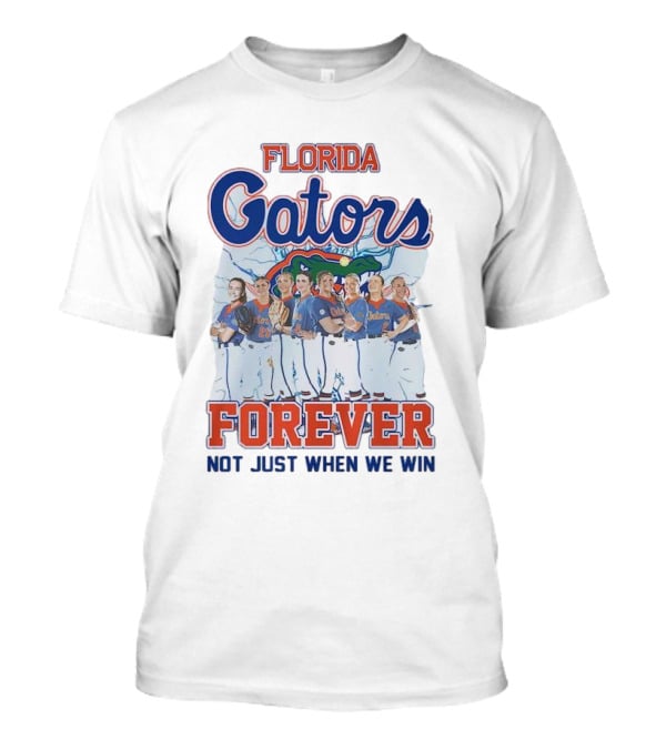 Florida Gators Softball Forever Not Just When We Win T-Shirt