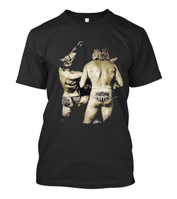 The One Star Brad Attitude Era Picture Perfect Cheek Wrestling Scene T-Shirt